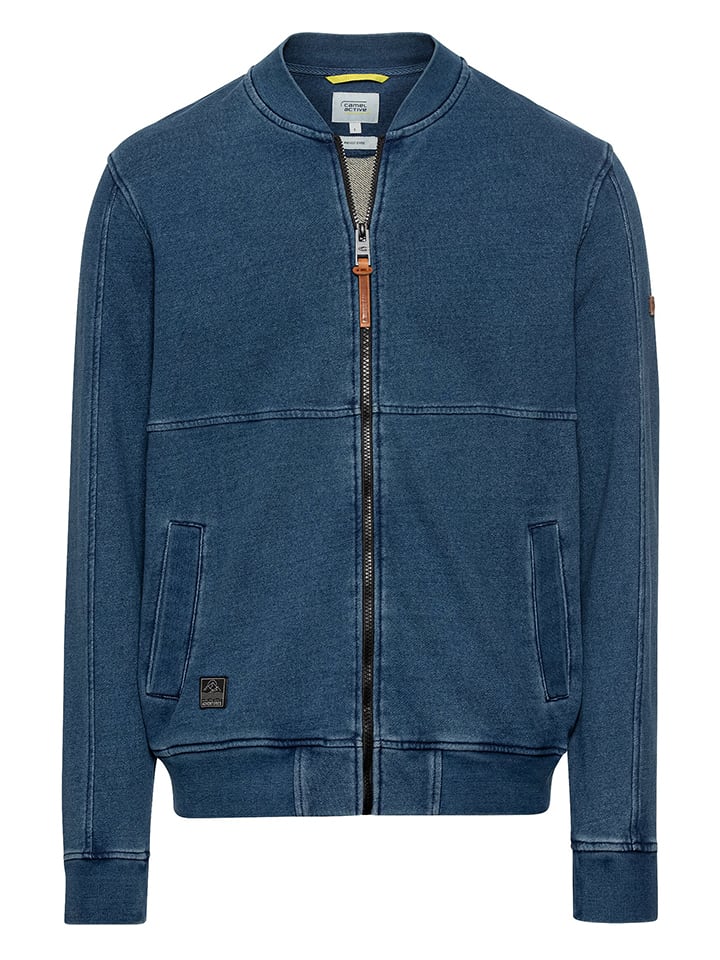 Camel Active Sweatjacke in Dunkelblau günstig kaufen