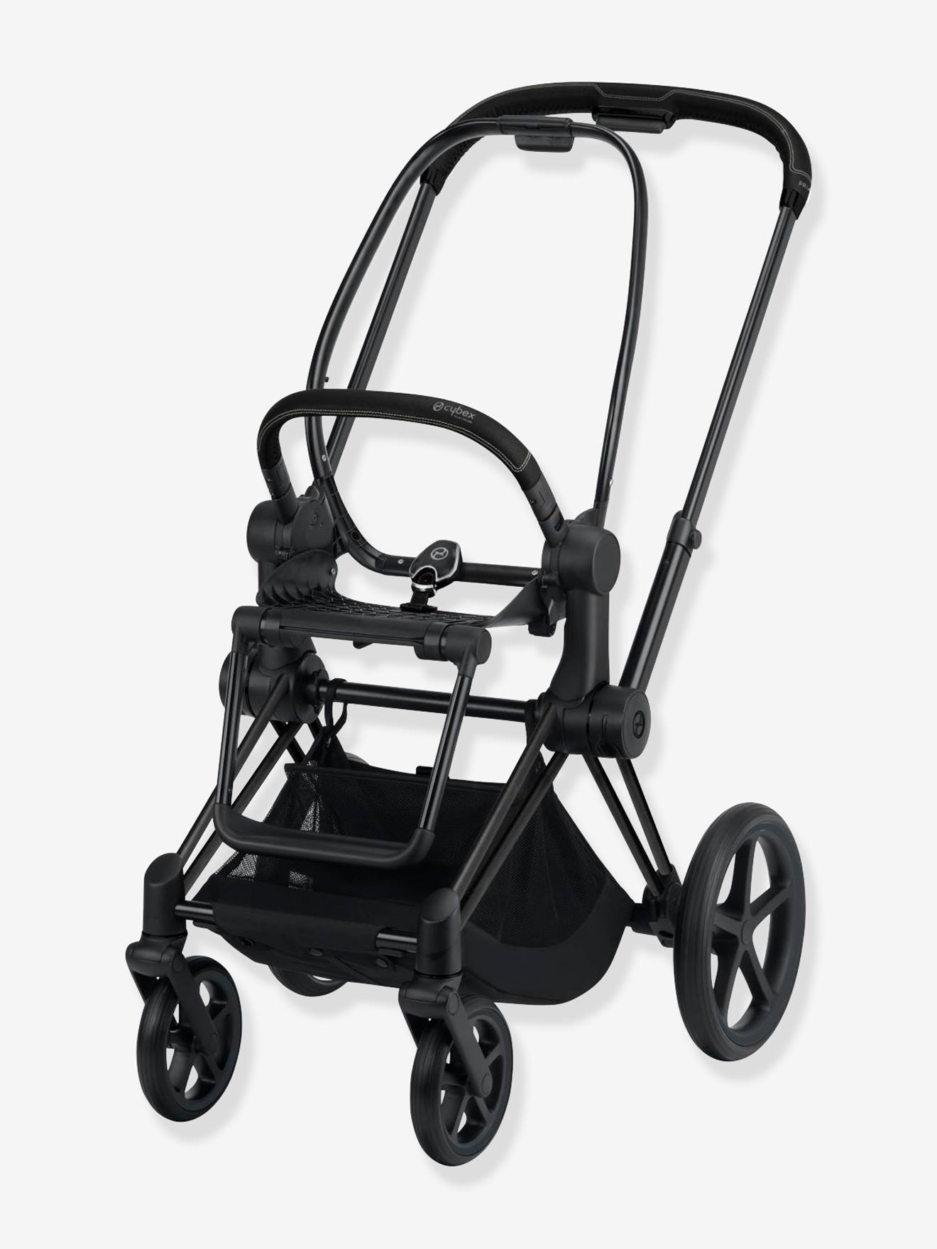 Poussette personnalisable CYBEX Platinum Priam noir/chrome (chrome black)