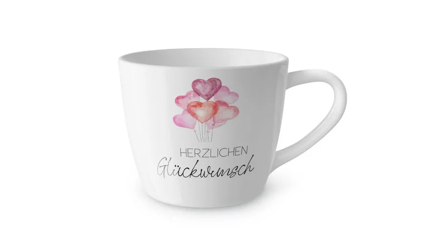 Geschenk für Dich Maxibecher Herzlichen Glückwunsch