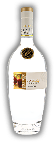 Scheibel Premium Kirschwasser Scheibel Premium Kirschwasser Premium  Schwarzwälder Kirschwasser - Über Gold destilliert. 0,7	 Liter - Vol 43%