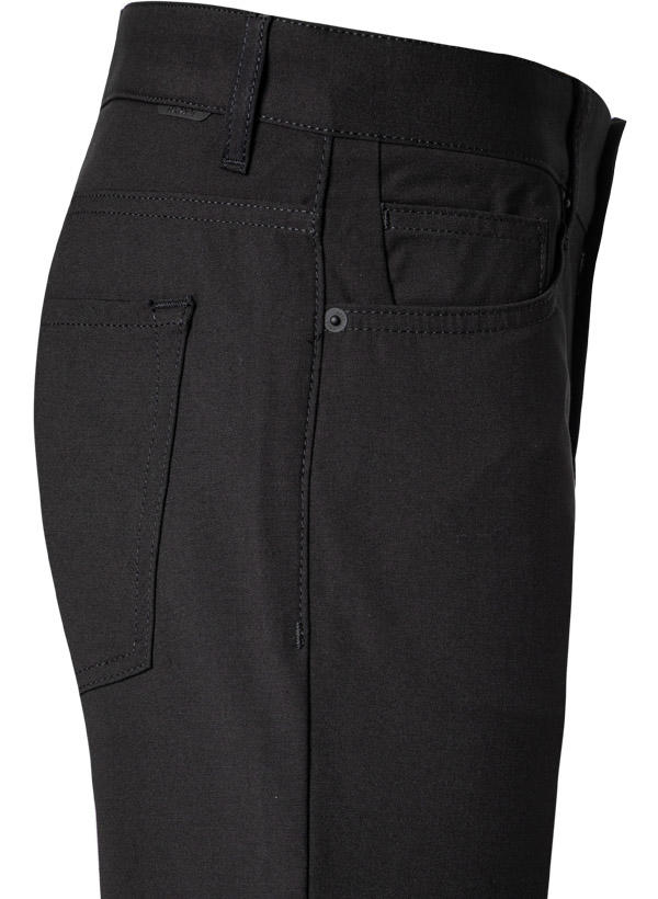 BOSS Black, Hose Delaware, Slim Fit, Viskose-Stretch schnelltrocknend, schwarz