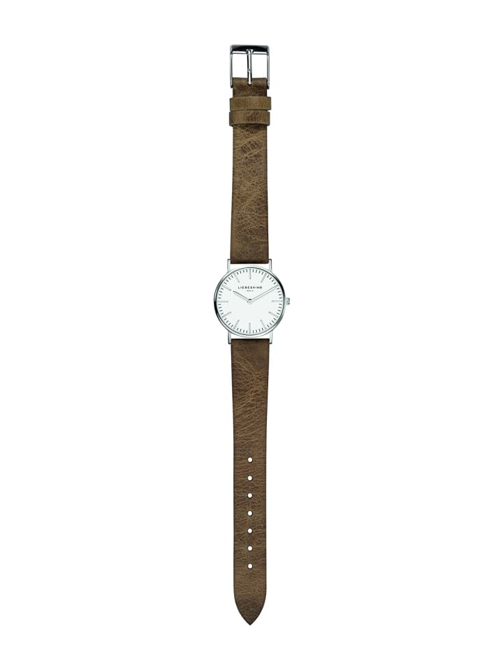 LIEBESKIND BERLIN Armbanduhr in Hellbraun günstig kaufen onesize