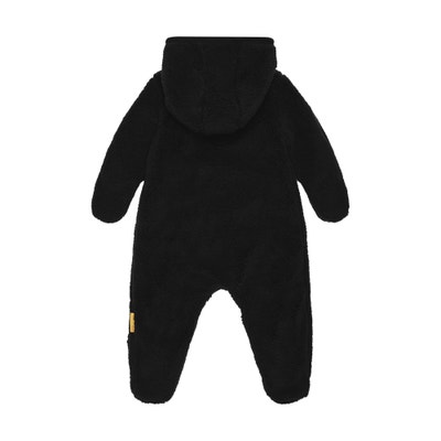 Einteiler Fleece, dunkelblau für Mädchen