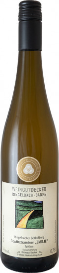 2018 Ringelbacher Schlossberg Gewürztraminer Spätlese lieblich - Weingut Decker