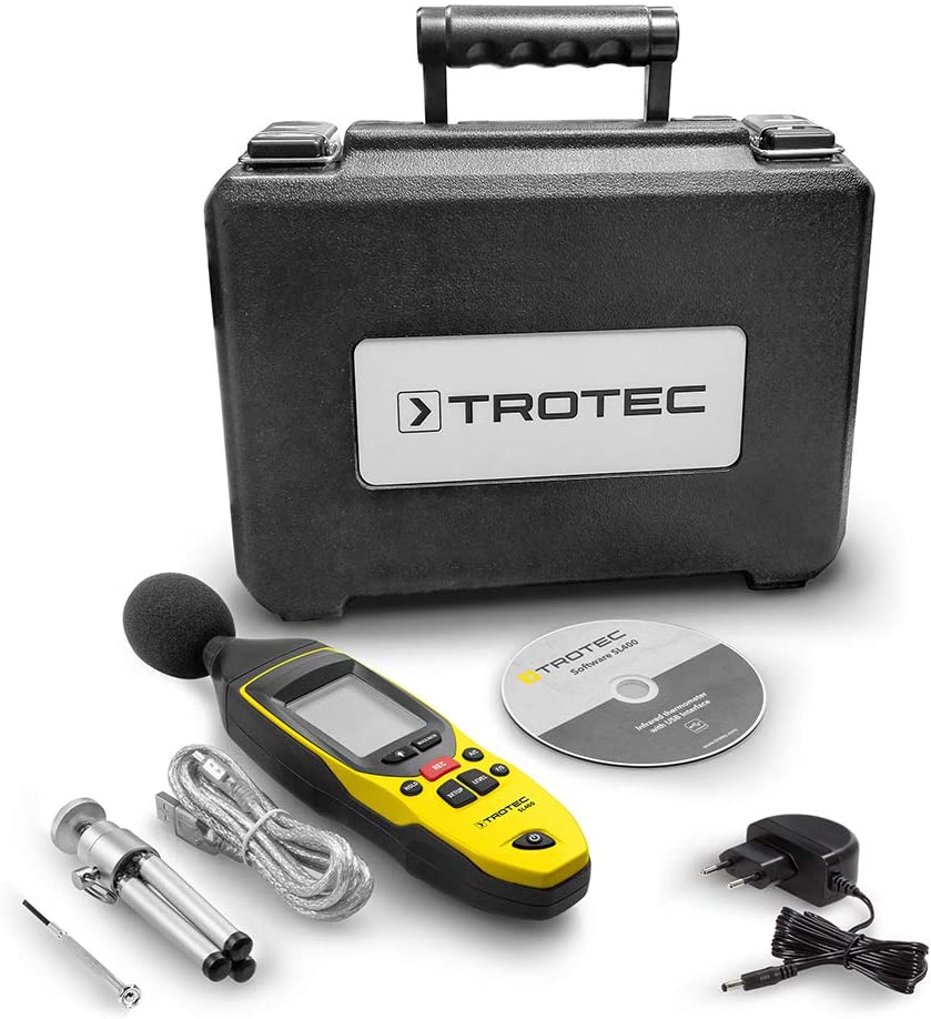 Sonómetro Trotec 3510005020 SL400 con certificado de calibración
