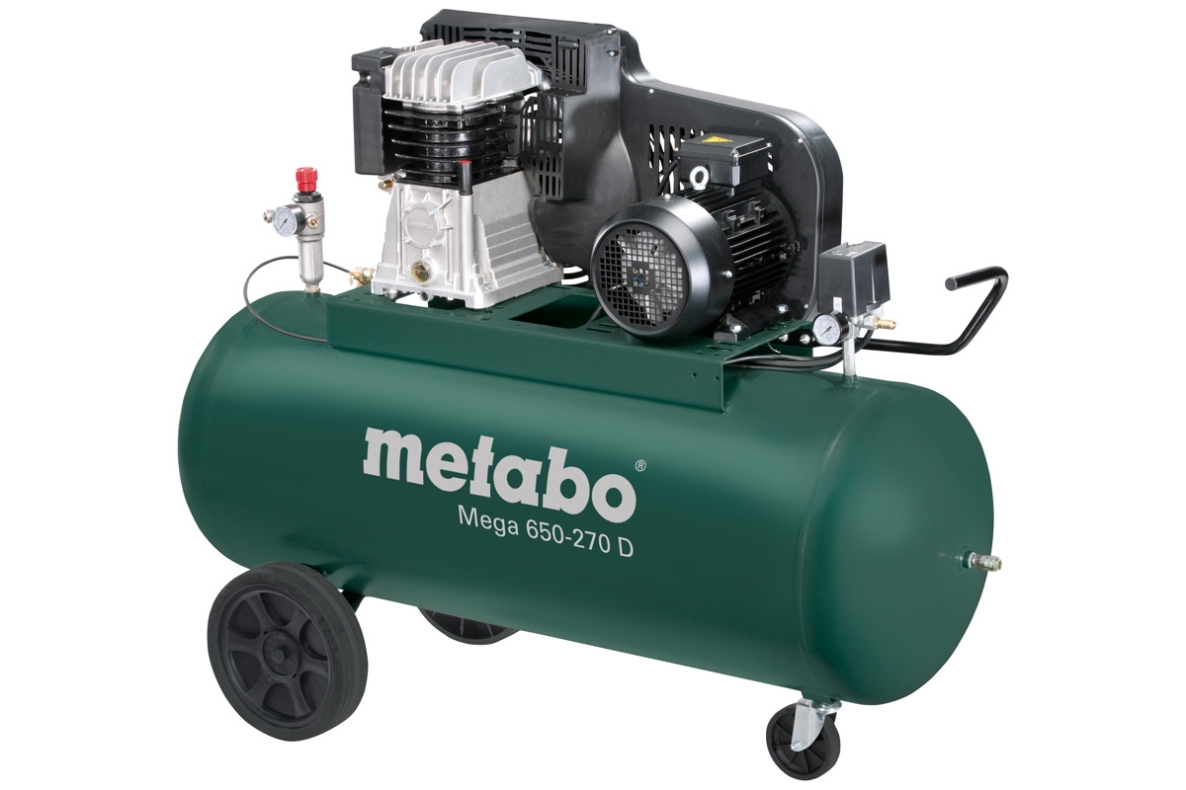 Metabo 601543000 Mega 650-270 D Kompressor 270 liter