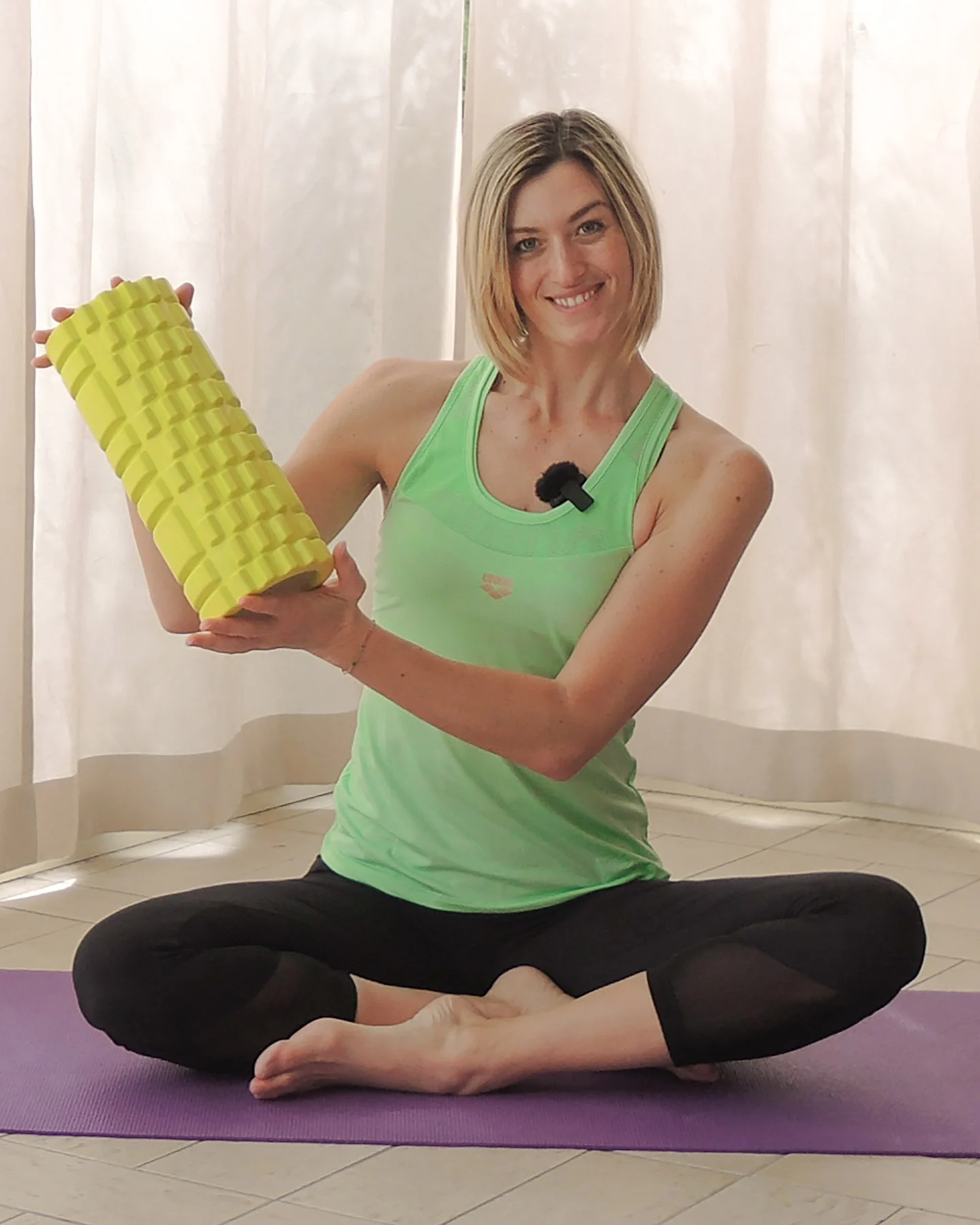 Doplnok do posilňovne Carnielli Foam Roller FR2001