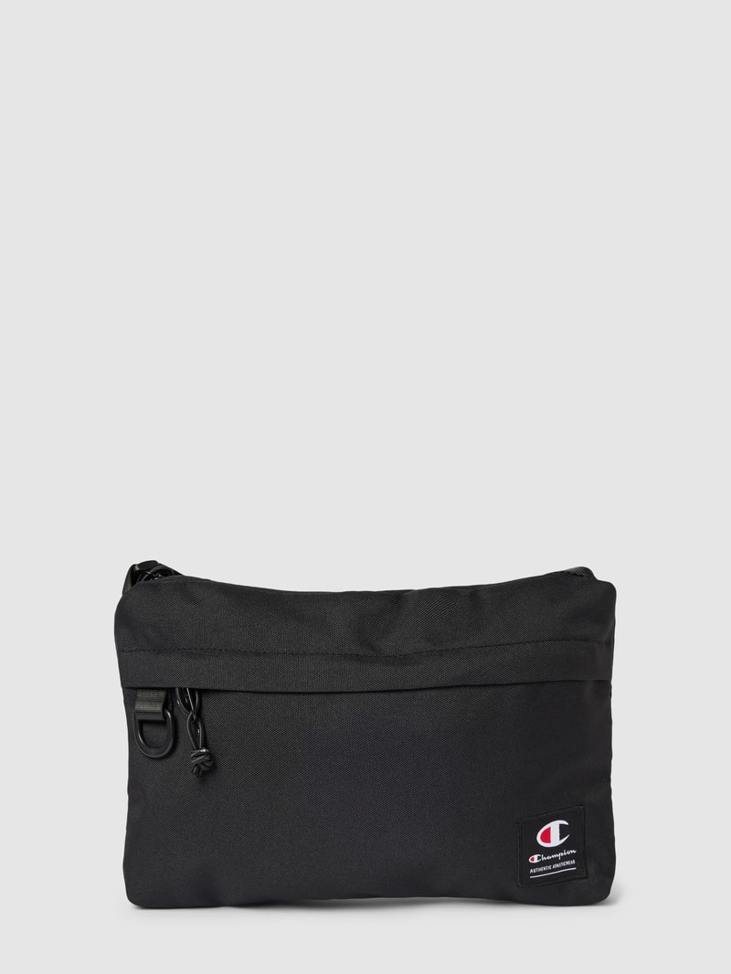 Crossbody Bag mit Champion in schwarz