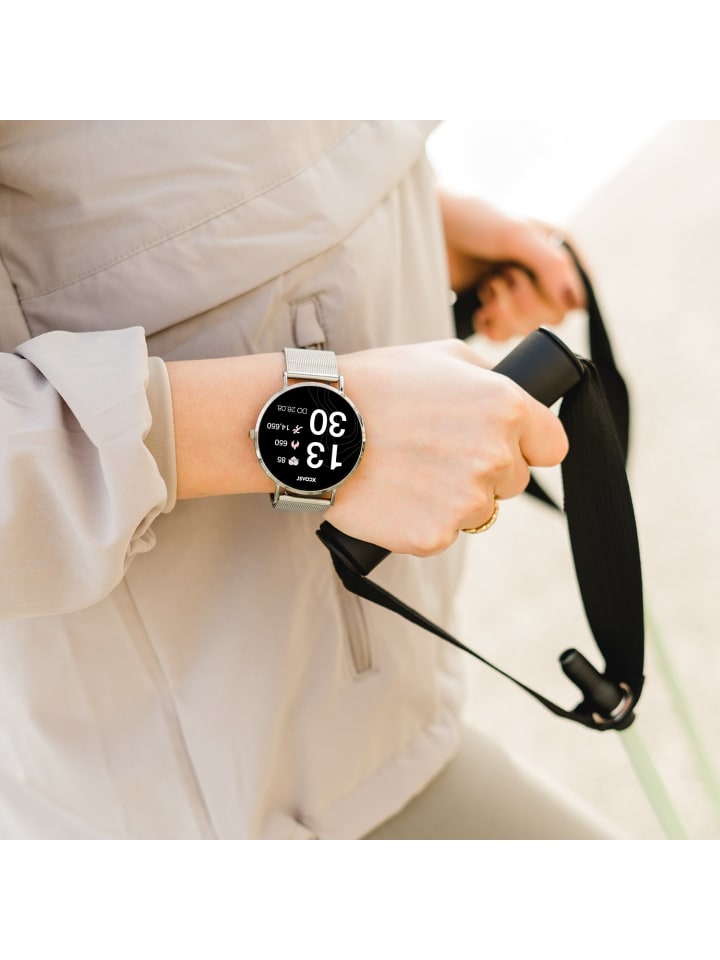 XCOAST Smartwatch XCOAST SIONA 2 in Silber günstig kaufen onesize