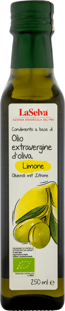 Olivenöl mit Zitronen, 250 ml