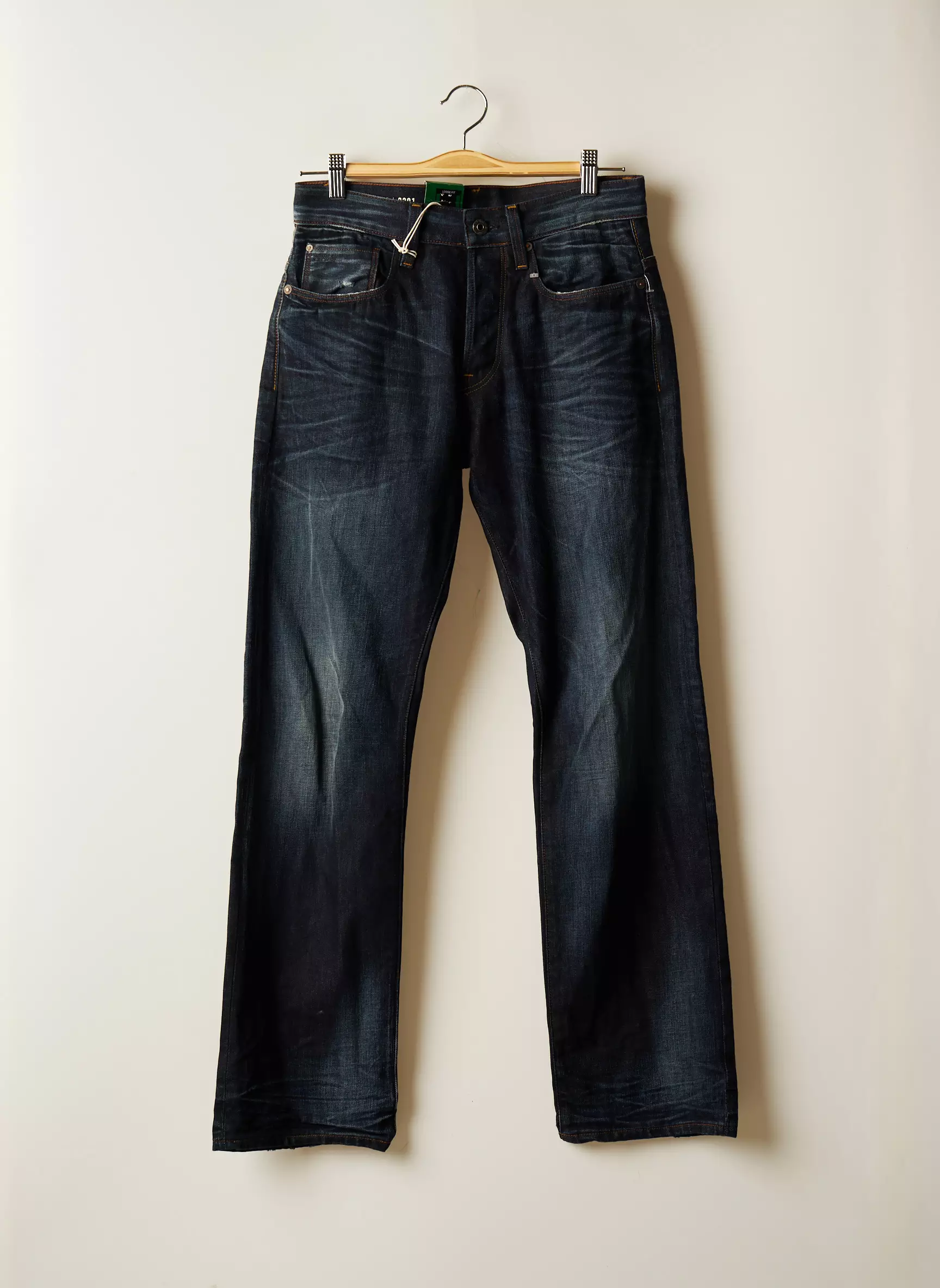 G Star Jeans Coupe Droite Homme couleur bleu