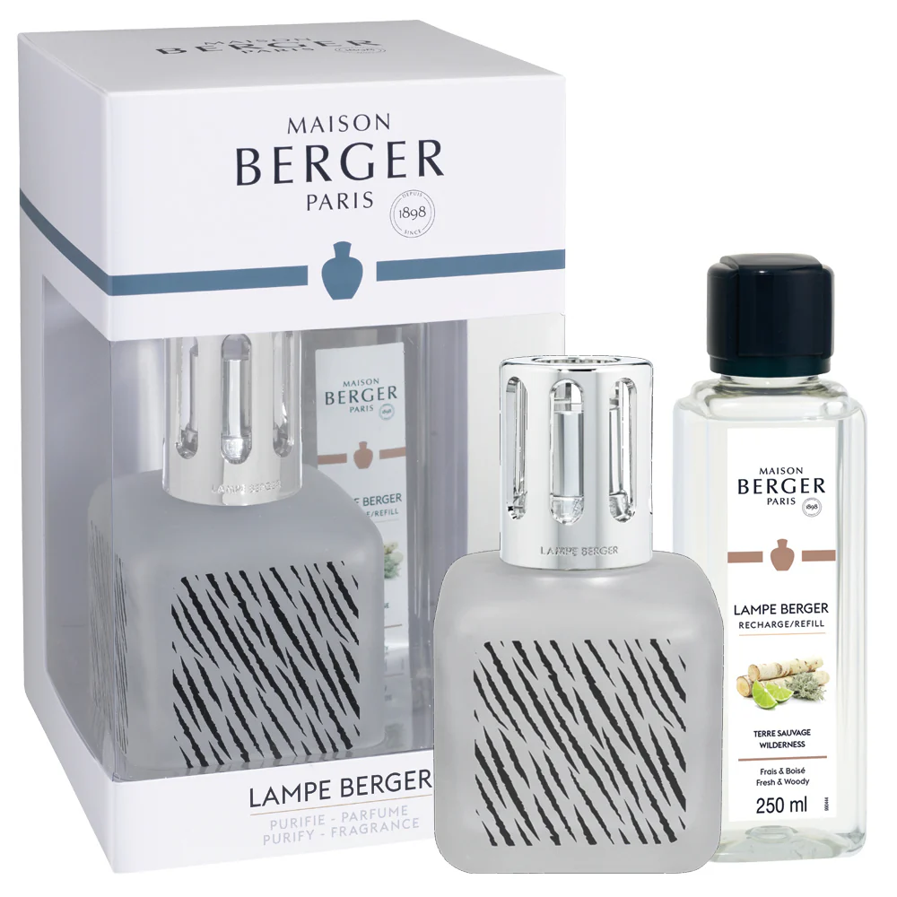 Lampe Coffret Glaçon Zebra - Lampeboks, katalytisk lampe
