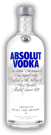 Absolut Blue Vodka 1,0 Liter Absolut Blue Vodka 1,0 Liter Ein großartiger Wodka. 1	 Liter - Vol 40%