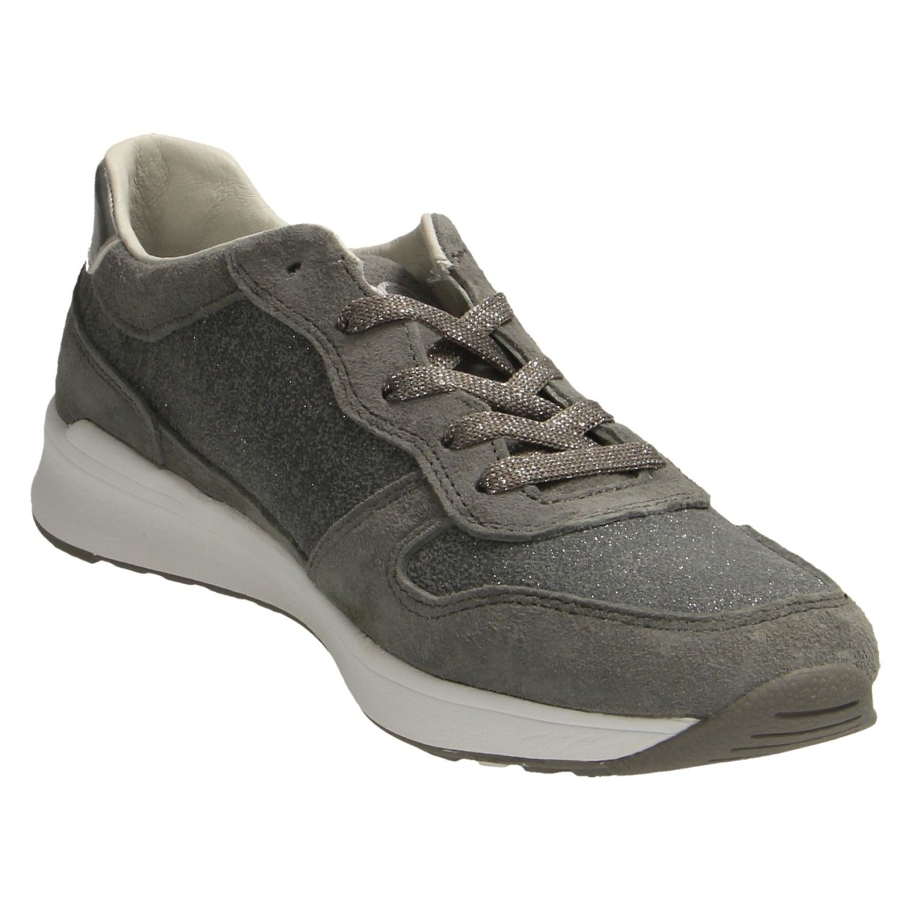 EVADO Mädchen Halbschuhe grau Demi ash