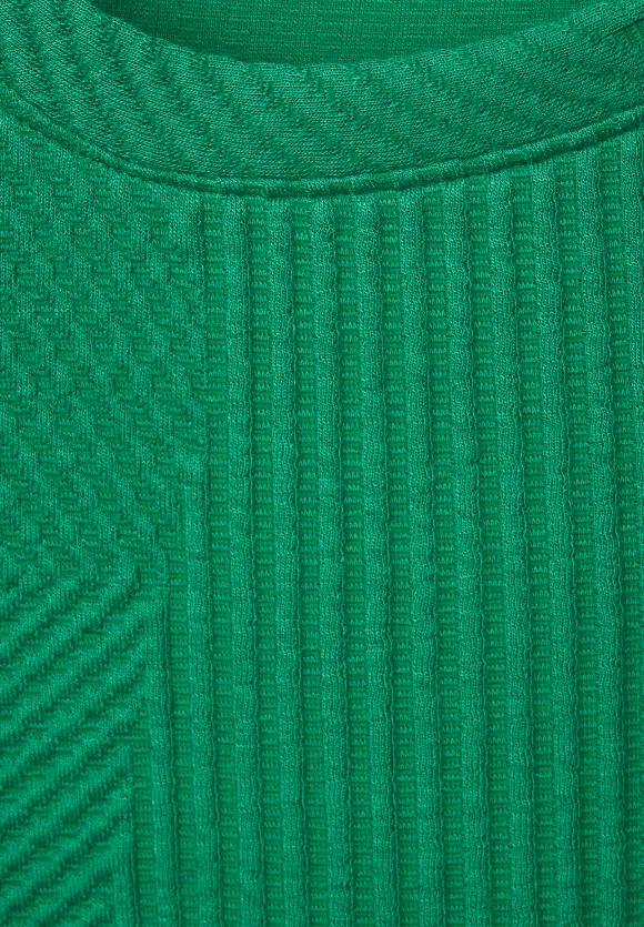 CECIL Langarmshirt mit Struktur
