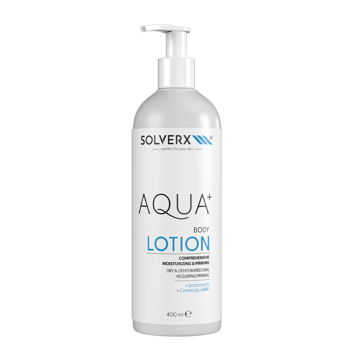 Λοσιόν σώματος Solverx Aqua+
