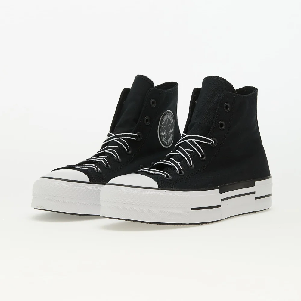 Converse Chuck Taylor All Star Lift Platform Outline Sketch A05071C / schwarz