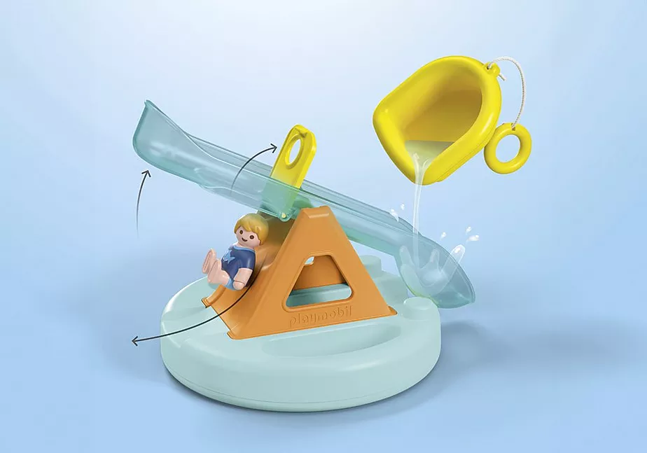 JUNIOR AQUA: Badeinsel mit Wasserrutsche