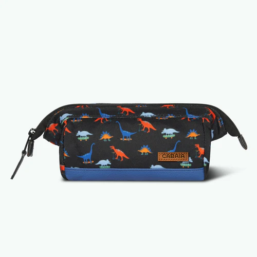 Collodi black school pencil case