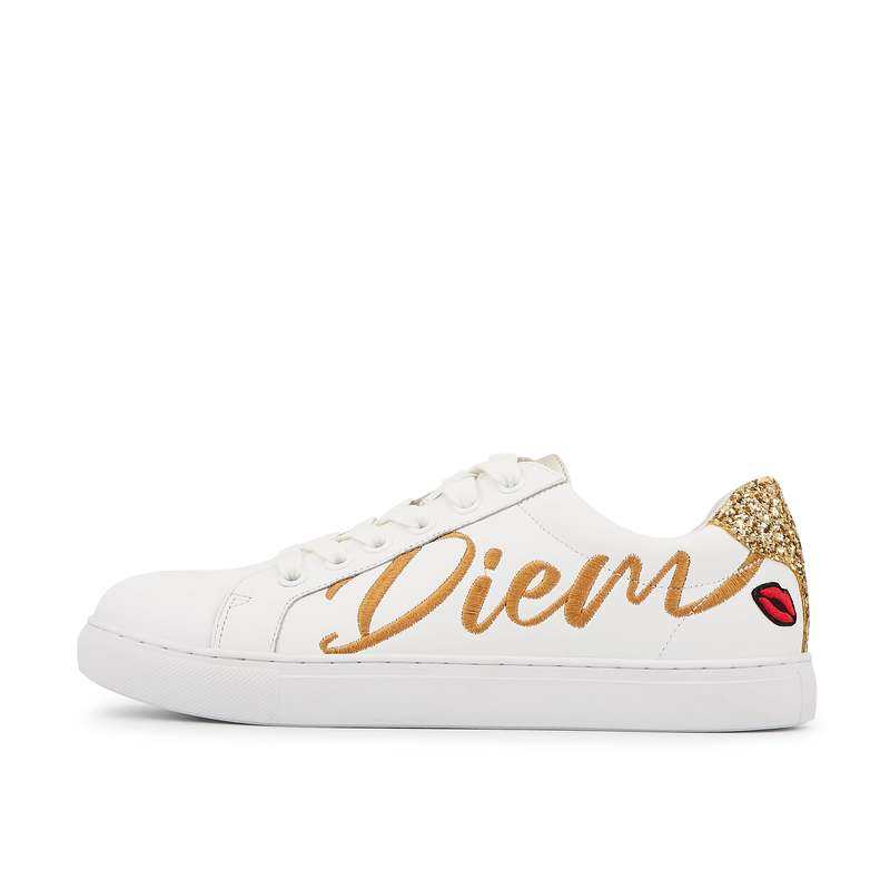 Baskets en cuir Simone carpe diem