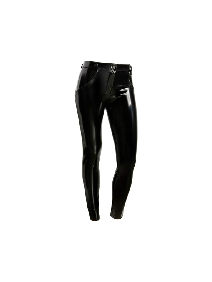 FREDDY Push-Up Hose Latex-Optik in schwarz günstig kaufen XS