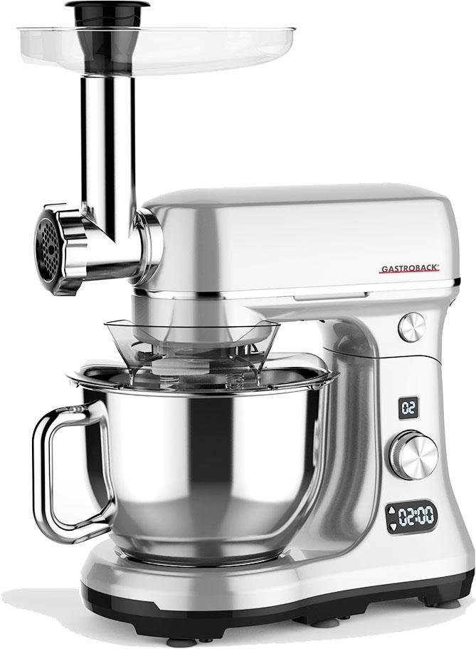Gastroback Küchenmaschine 40977 Design Advanced Digital, 600 W, 5 l Schüssel