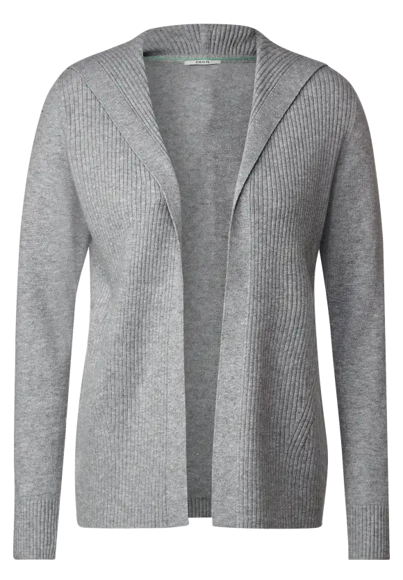 CECIL Strickjacke mit Kapuze