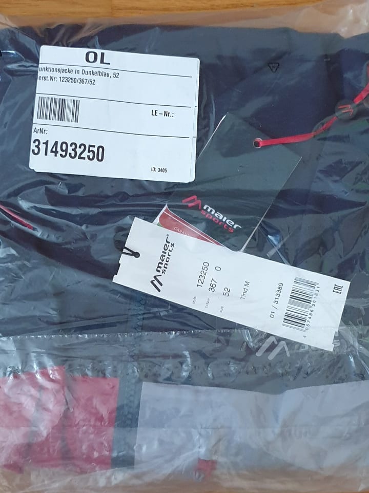 Maier Sports Funktionsjacke in Dunkelblau günstig kaufen 52