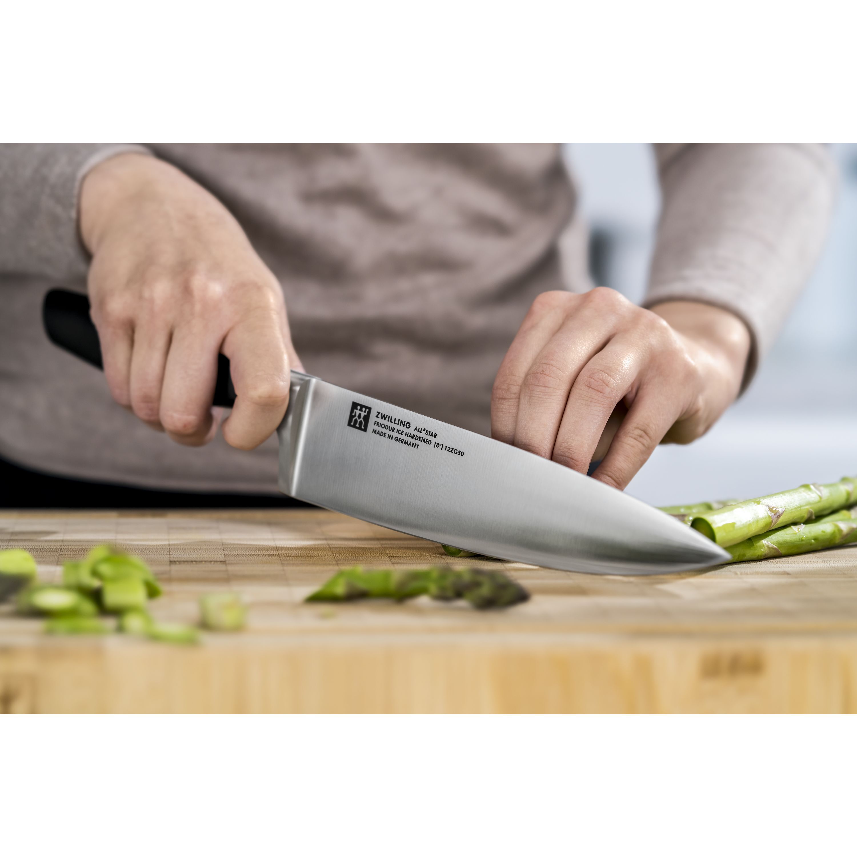 Kochmesser 20 cm, Silber