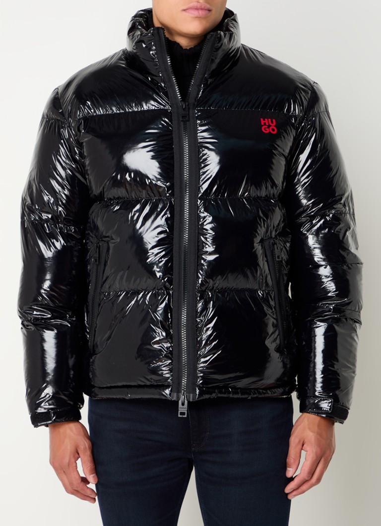 Jachetă din puf HUGO BOSS cu logo Biron