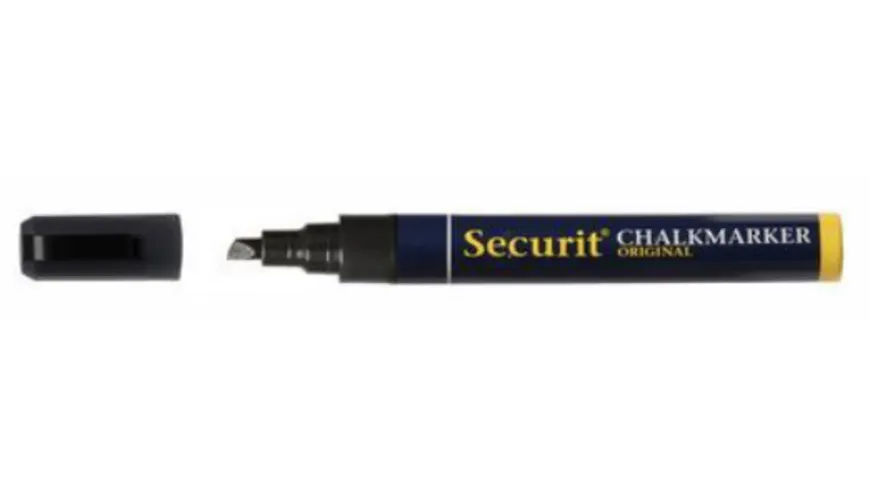 Securit Kreidestift 2-6mm schwarz