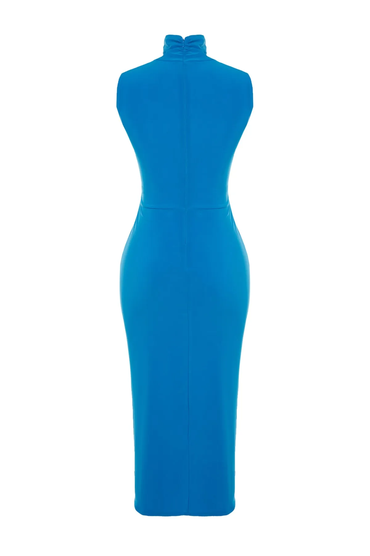 Trendyol Collection  Tailliertes, gestricktes, elegantes Abendkleid von Saks TPRSS23EL00267