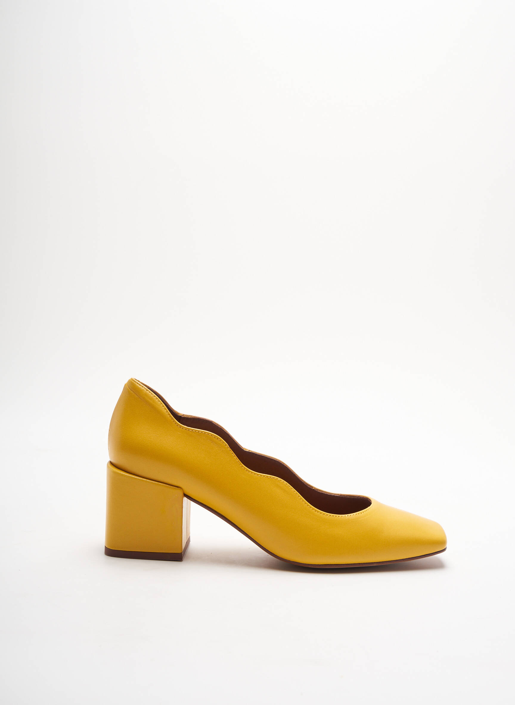 Sarenza Escarpins Femme couleur jaune