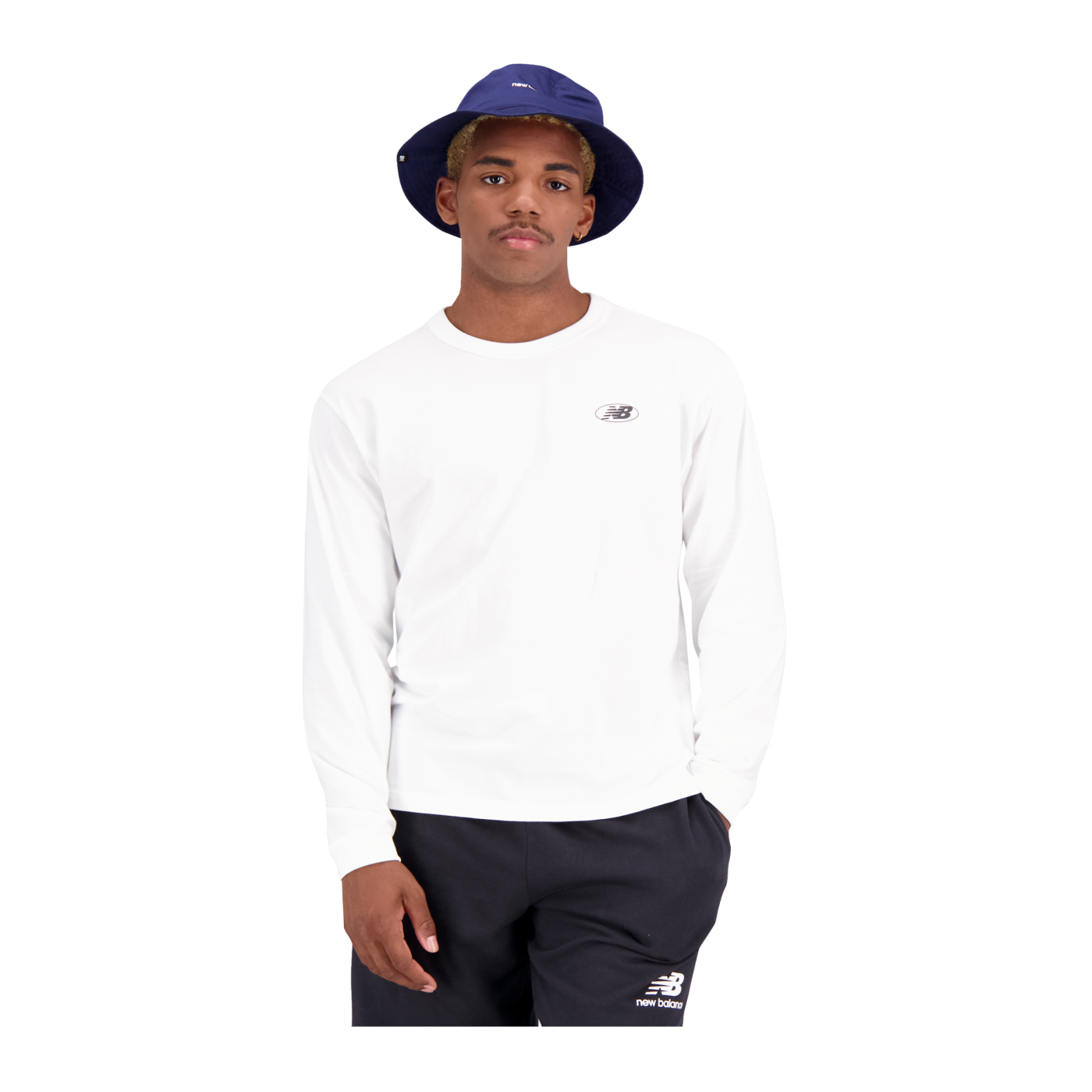 New Balance Essentials Sweatshirt Weiss FWT