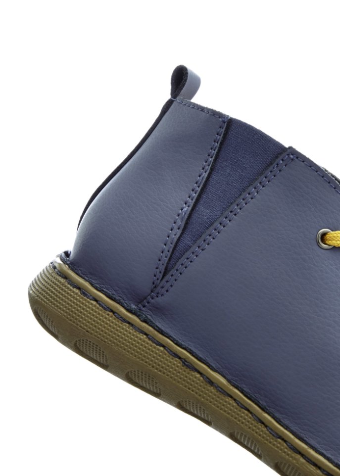 Bequemer Schnür Boot aus Leder