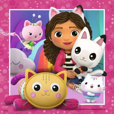 Kinderpuzzle ab 5 Jahren - Spielzeit mit Gabby - 49 Teile