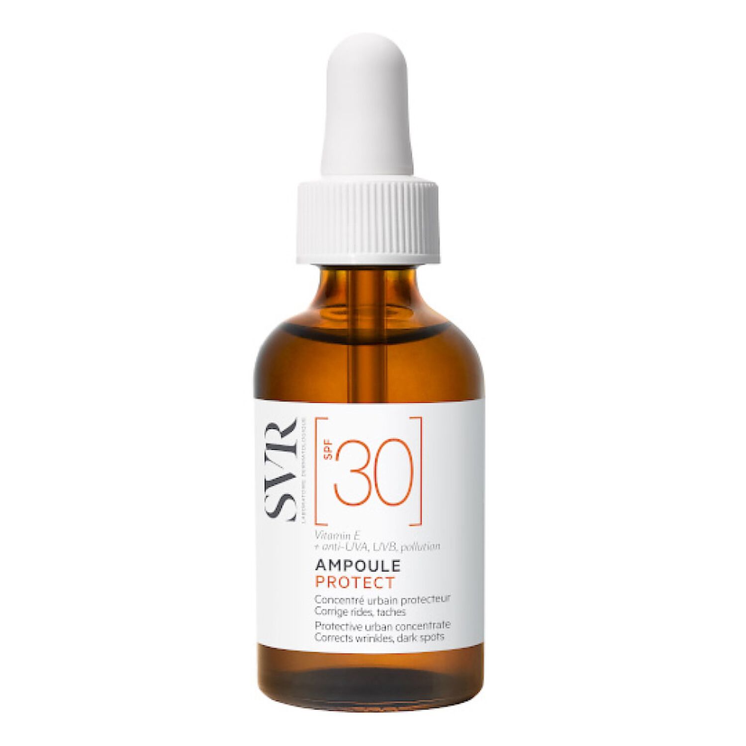 SVR Ampoule Protect Concentré Urbain Protecteur SPF30 - Correction Rides, Taches 30 ml