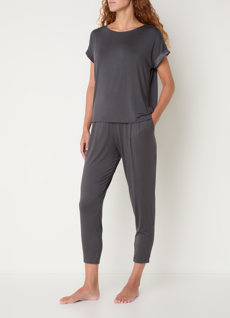 Mey Pyjama top with contrast