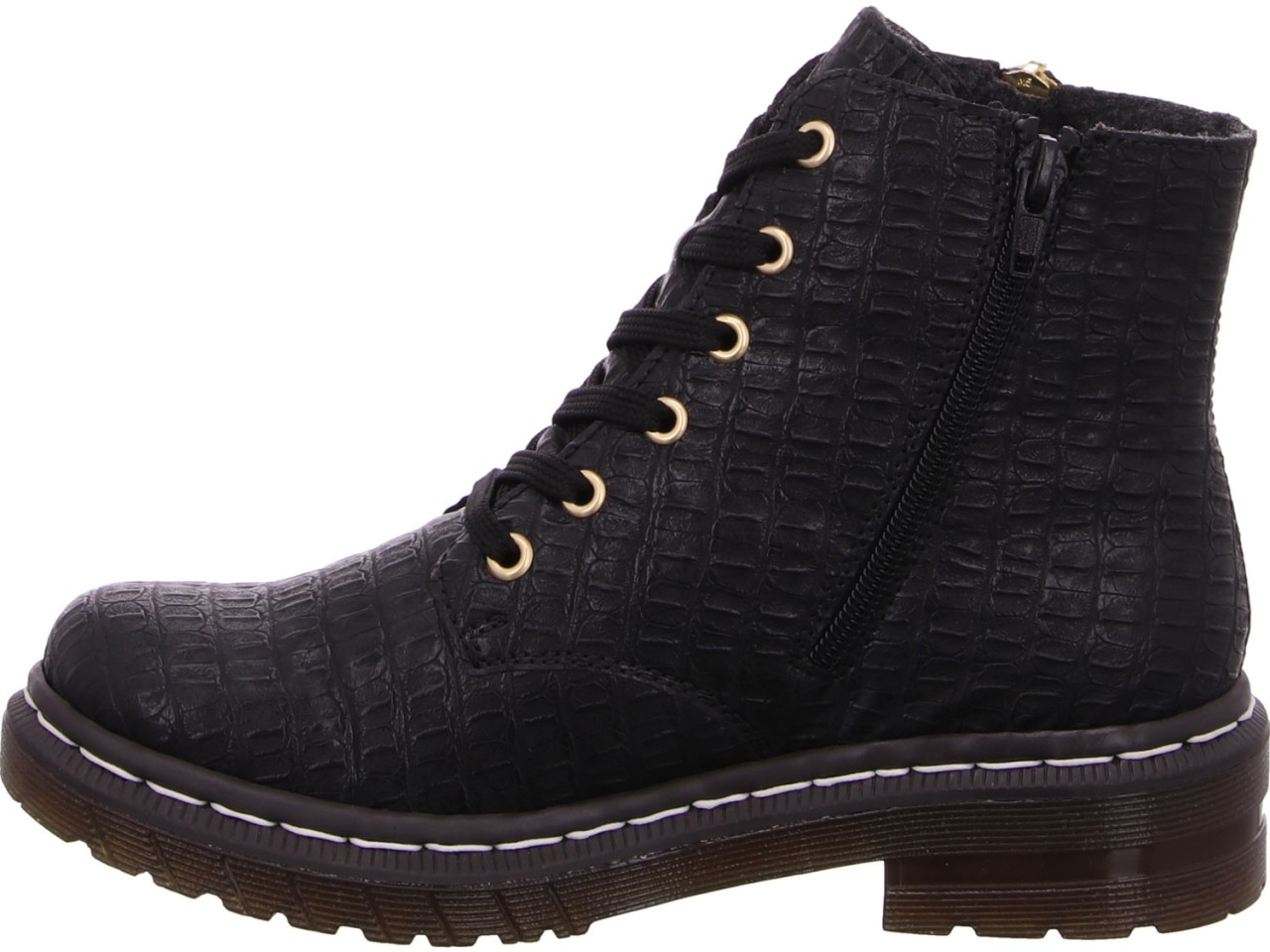 RIEKER Winterstiefel schwarz