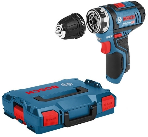 Bosch GSR 12V-15 FC akkus fúró-csavarozó, L-dobozban (06019F6002)