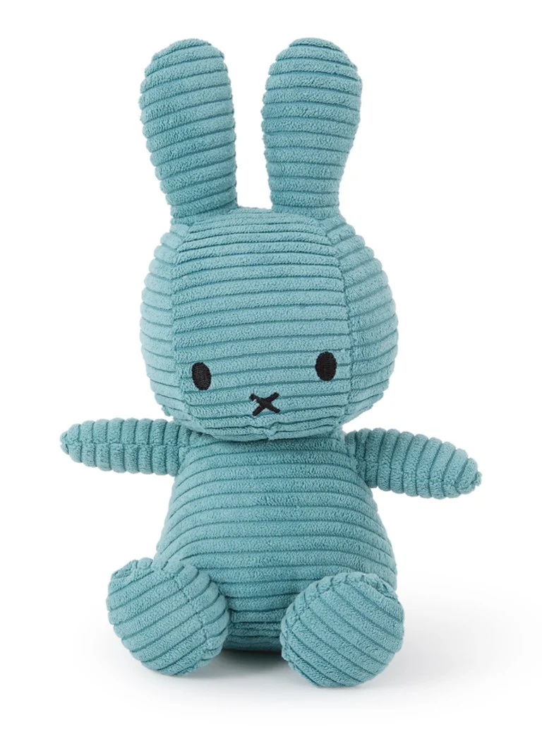 Miffy-pehmolelu, joka on valmistettu samettikankaasta