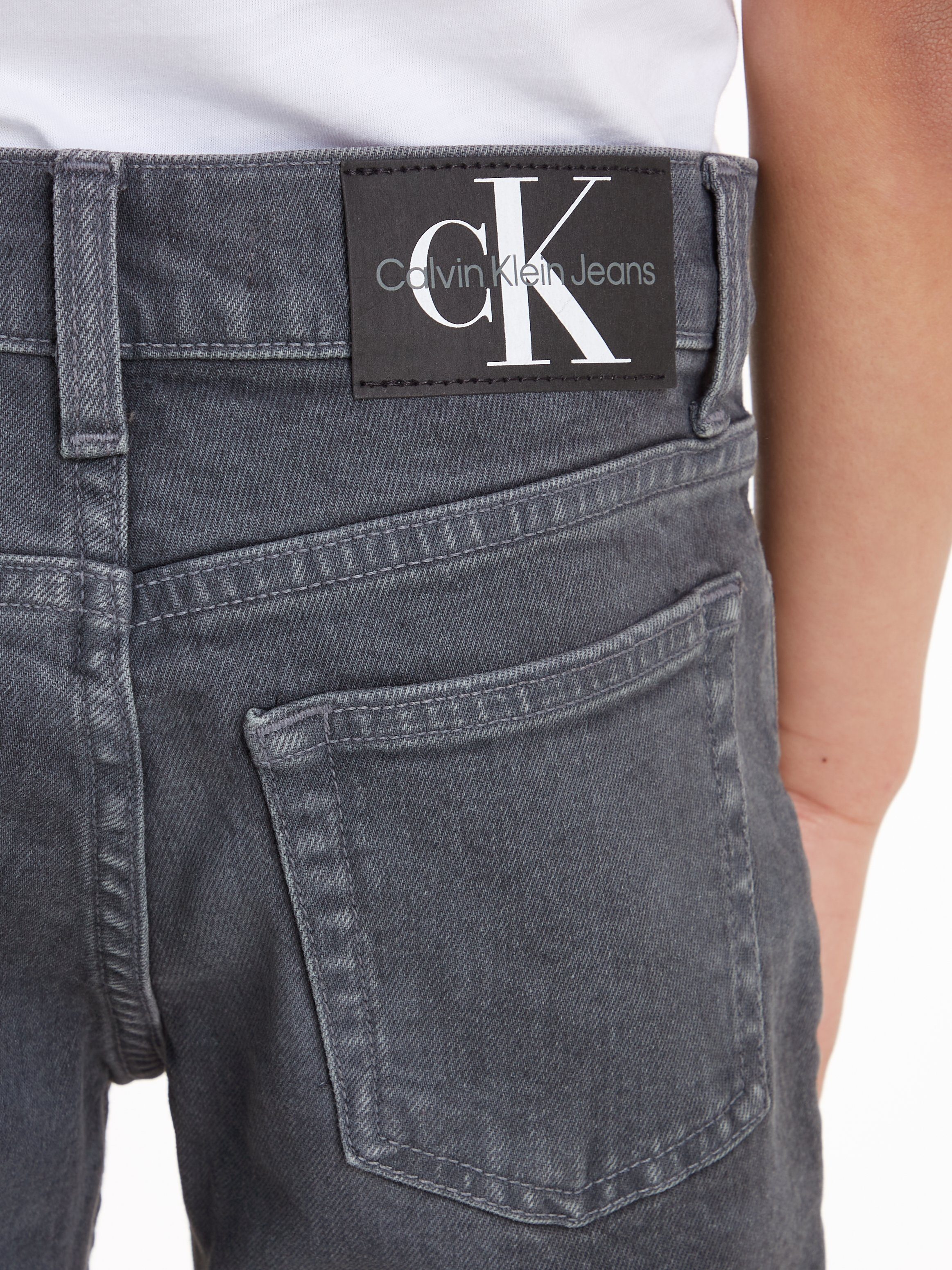 Calvin Klein Jeans Stretch-Jeans DAD GREY DARK OVERDYED