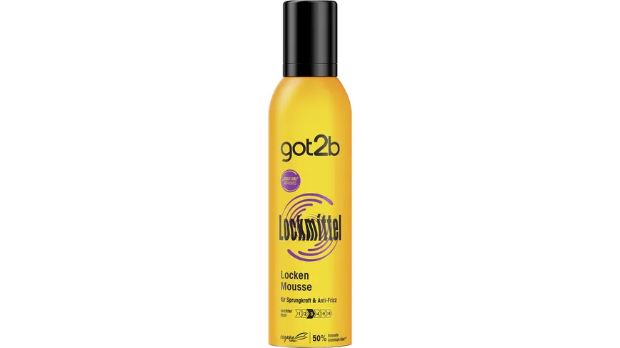 GOT2B Schaumfestiger Lockmittel Locken Mousse 250 ml 250 ml