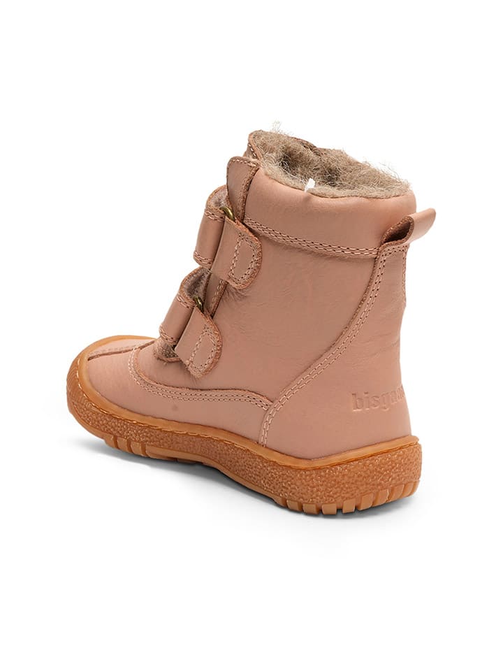bisgaard Leder-Winterboots in Rosa günstig kaufen