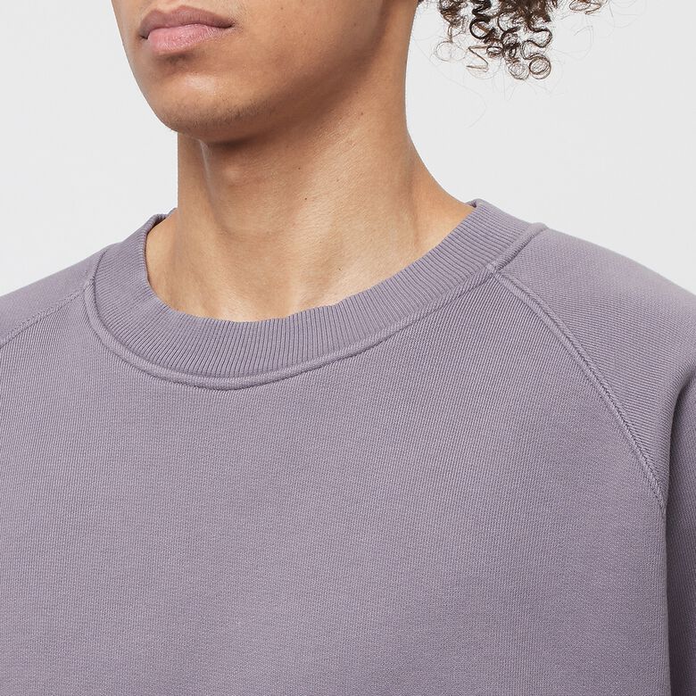 Norse Projects Marten Relaxed Organic Raglan Sweatshirt dusk purple