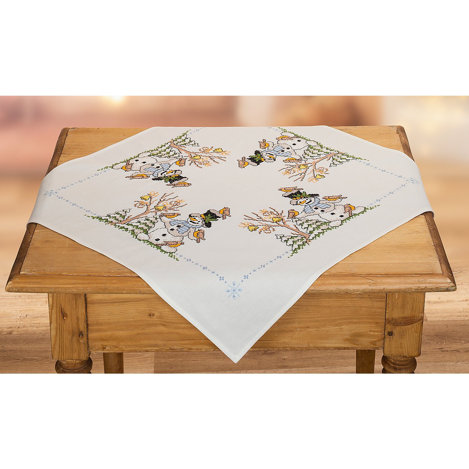 Stickmitteldecke 