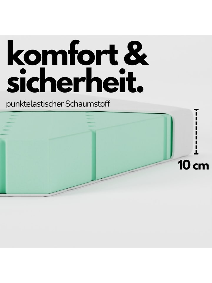 Sämann Sämann Babymatratze für Laufgitter 6-eckig CLOUD SleepPlus günstig kaufen 116x100 cm