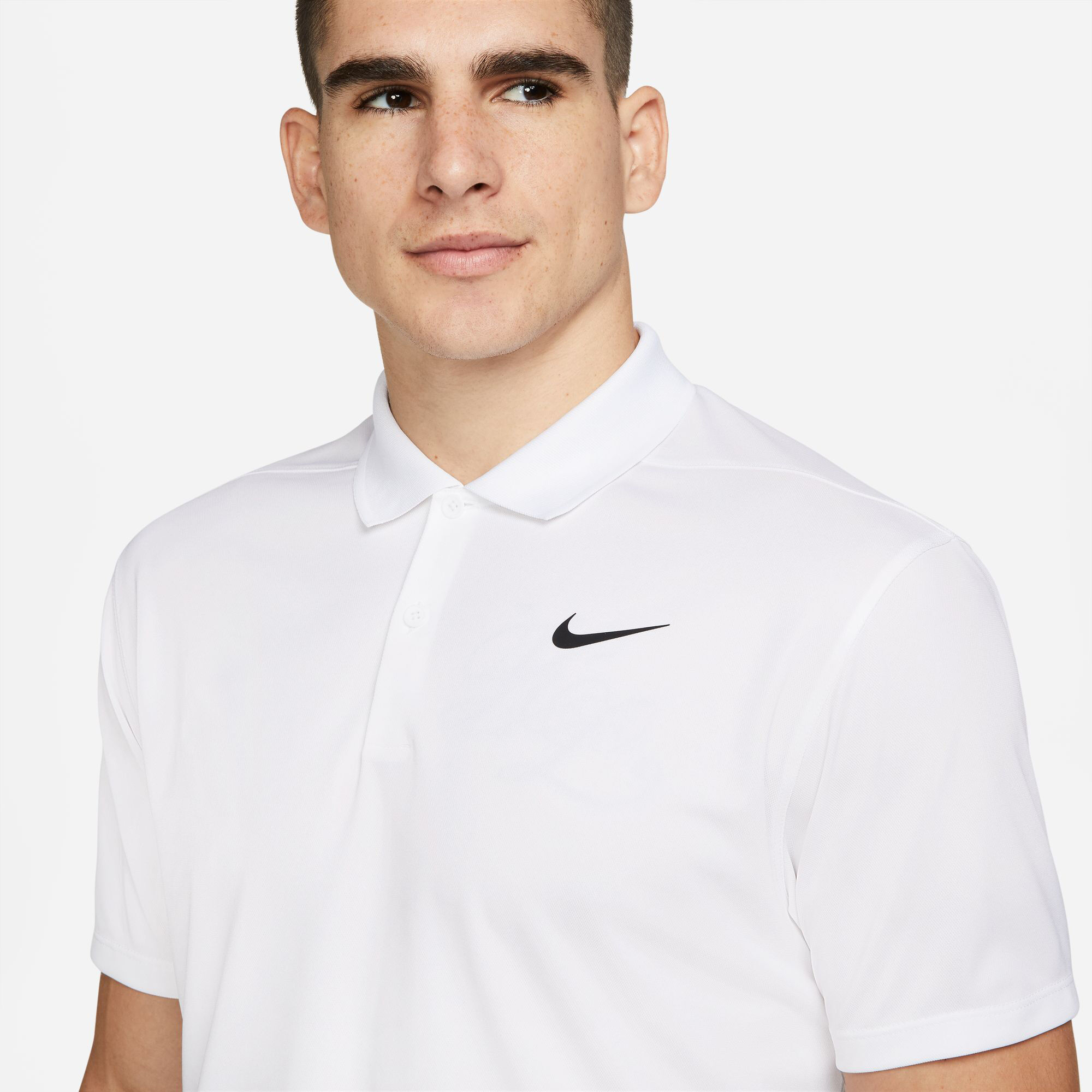 Dri-Fit Polo Herren - Weiß