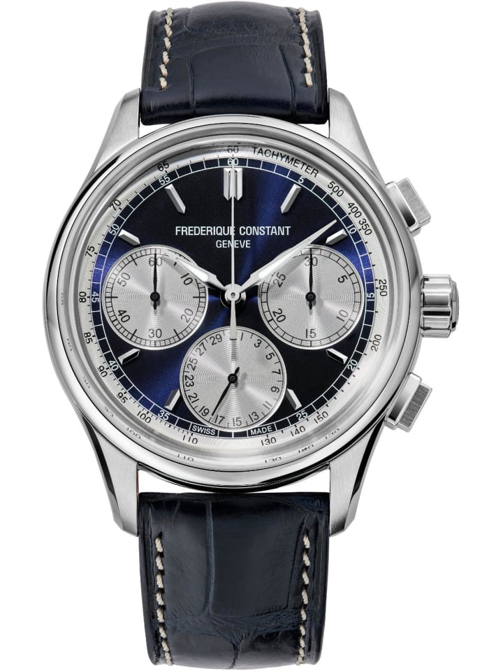 Frederique Constant Uhr in Blau günstig kaufen onesize