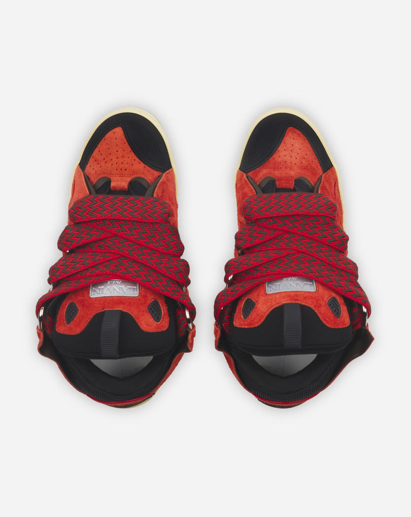SNEAKERS CURB EN CUIR